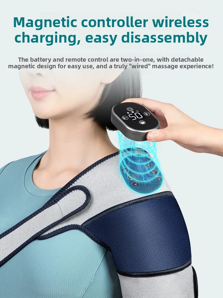 Electric Heating Shoulder & Arm Massager, Hot Compress Therapy Wrap, Warm Protector for Shoulder and Arm Pain Relief