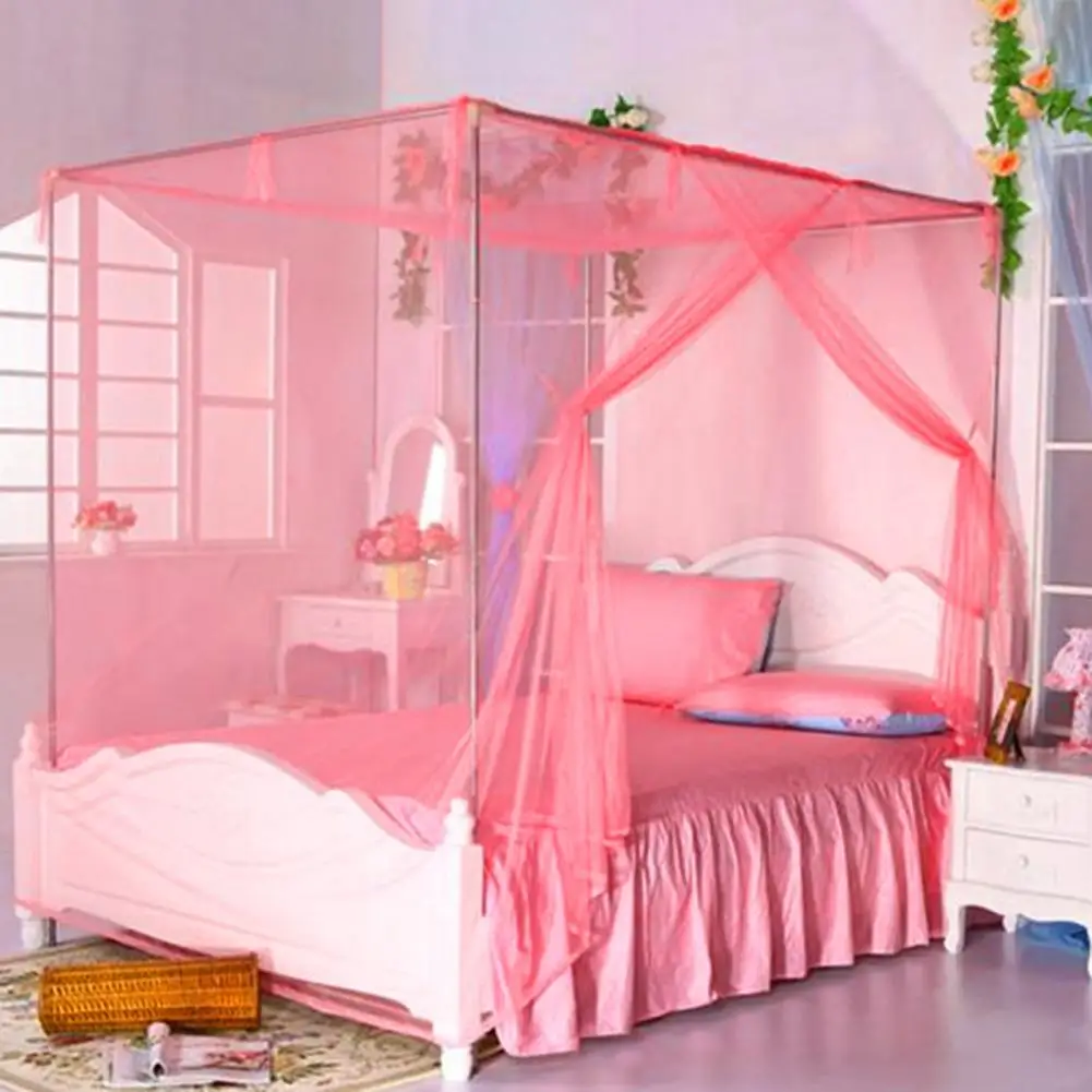 Harmless Mosquito Net Bed Dome Mosquito Netting Canopy Breathable Mesh Bed Curtain Easy Installation Single Bed Protection