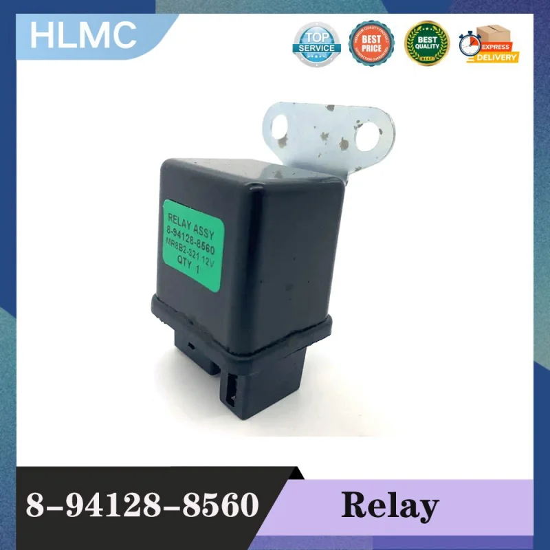 

8941288560 8-94128-8560 MR8B2-321 Excavator Accessories Excavator Parts Isuzu Engine Auto Relay Ecofriendly Grade DC12V