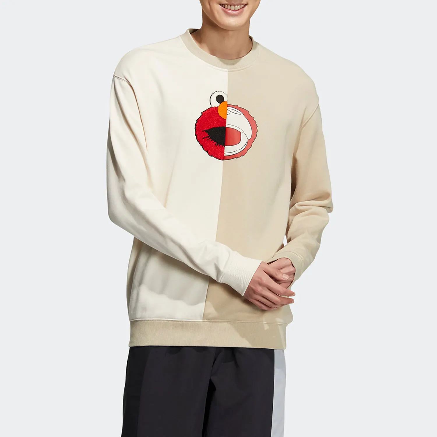 Adidas genuine genuine NEO Sesame Street Unisex Sports Casual Sweatshirt HM9944