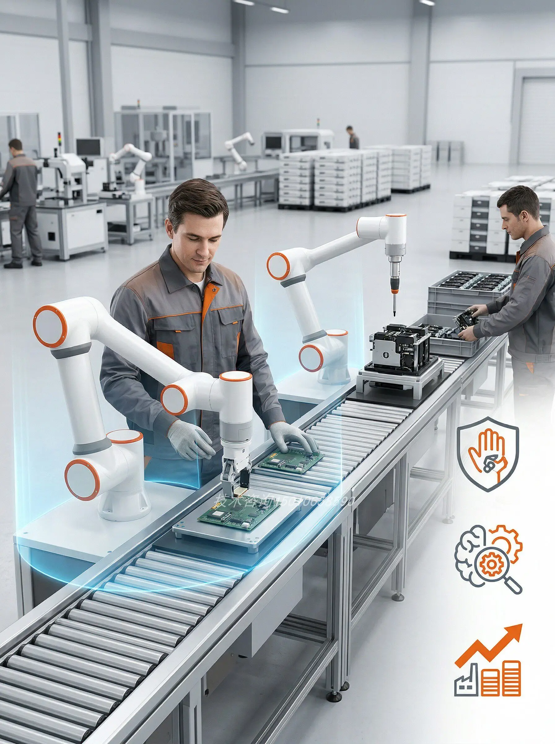 yiwei six-axis cooperative robot, drag-free programming, welding, handling and l