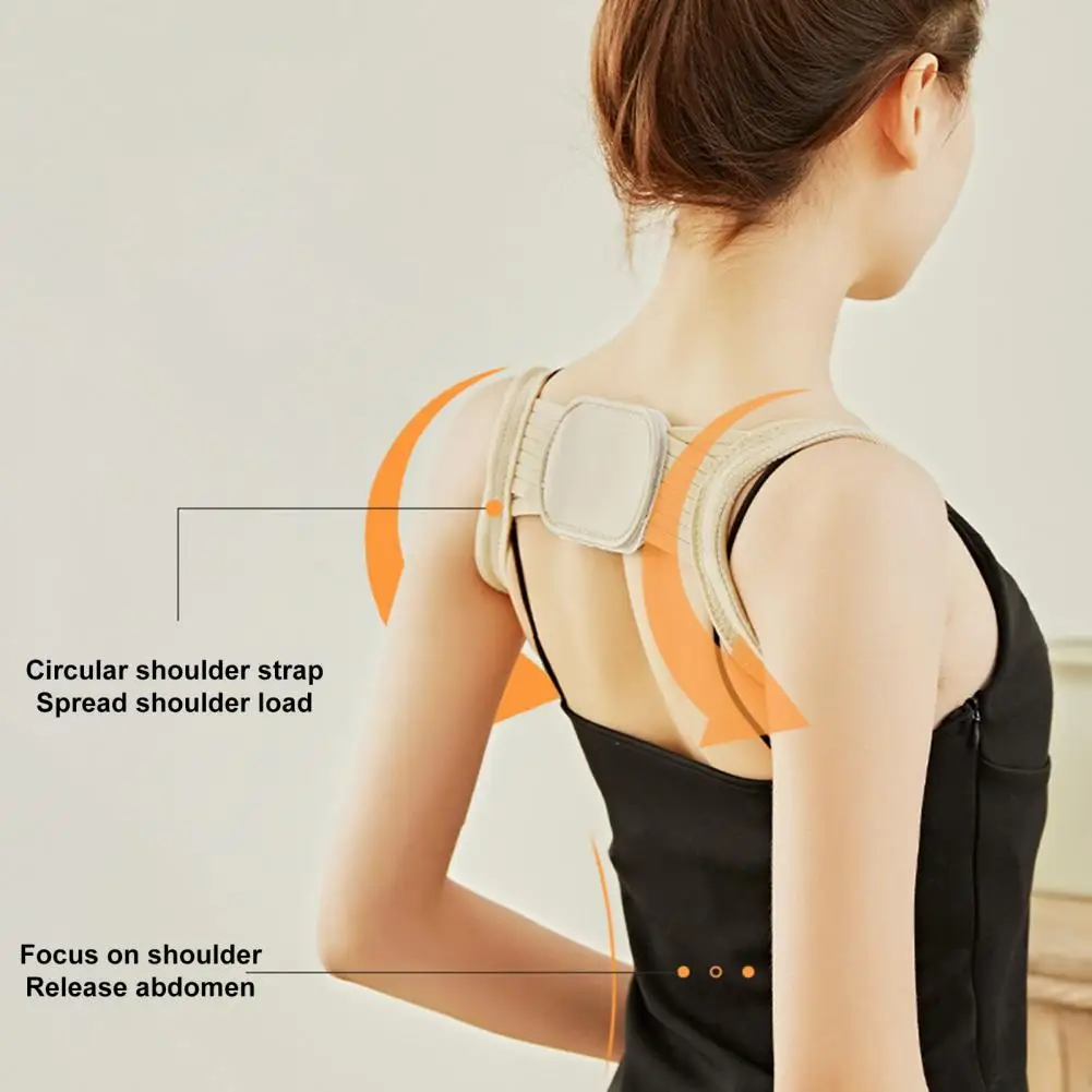 Back Posture Corrector Women Chest Posture Corrector Belt Back Shoulder Support Back Brace Invisible Body Shaper Corset