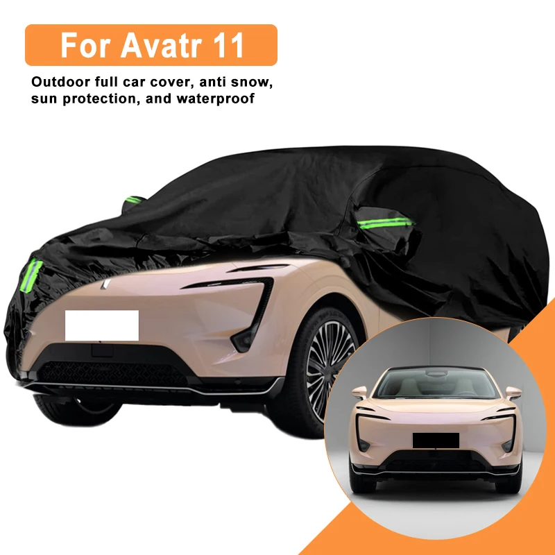 

For Avatr 11 Car Full Cover - Outdoor Waterproof Snowproof Sunshade, Winter & Summer All Weather Auto Protection Accessories