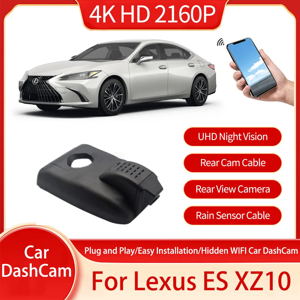 For Lexus ES XZ10 2019 2020 2021 2022 2023 Reversing Camera Front And Rear Lens Driving Recorder Plug And Play Car Accessories