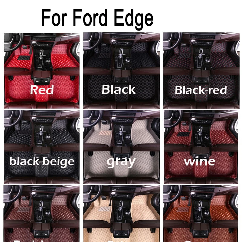 

Автомобильные коврики для Ford Edge 2009 2010 2011 2012 2013, аксессуары для интерьера на заказ