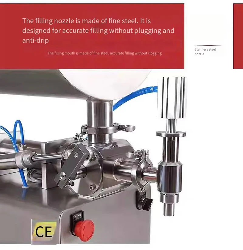 عالية الدقة 100-1000 مللي سطح المكتب U-نوع رئيس واحد معجون السائل معجون لحم البقر معجون الفول ماكينة حشو الخلط الكمي