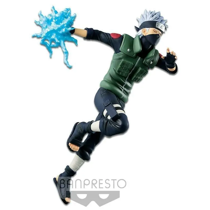 Bandai Eyewear Factory Naruto Banner Kakashi VS Naruto Sasuke Jingpin Anime Figure Genuine Bulk