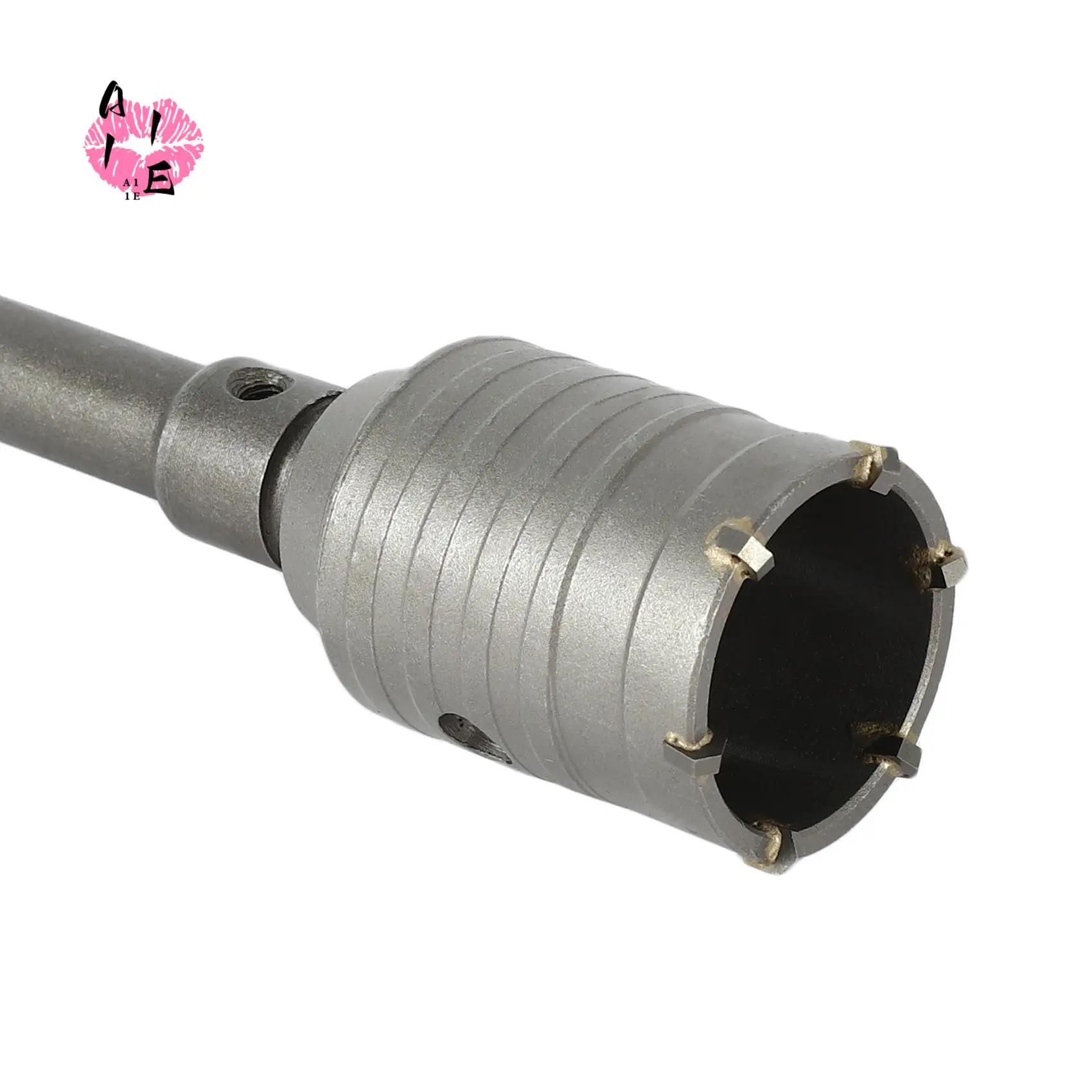 

A11E-1 Set 50Mm Sds Plus Shank Concrete Cement Stone Wall Hole Saw Drill Bit With 200Mm Connecting Rod Wrench