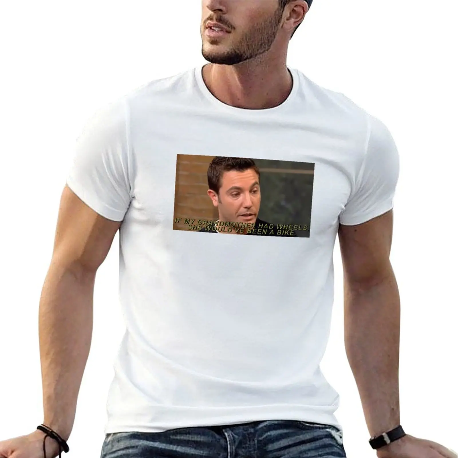 

grandmother man my men g If wheels, T-Shirt for a would've Gino been bike shirts had t D'Acampo she
