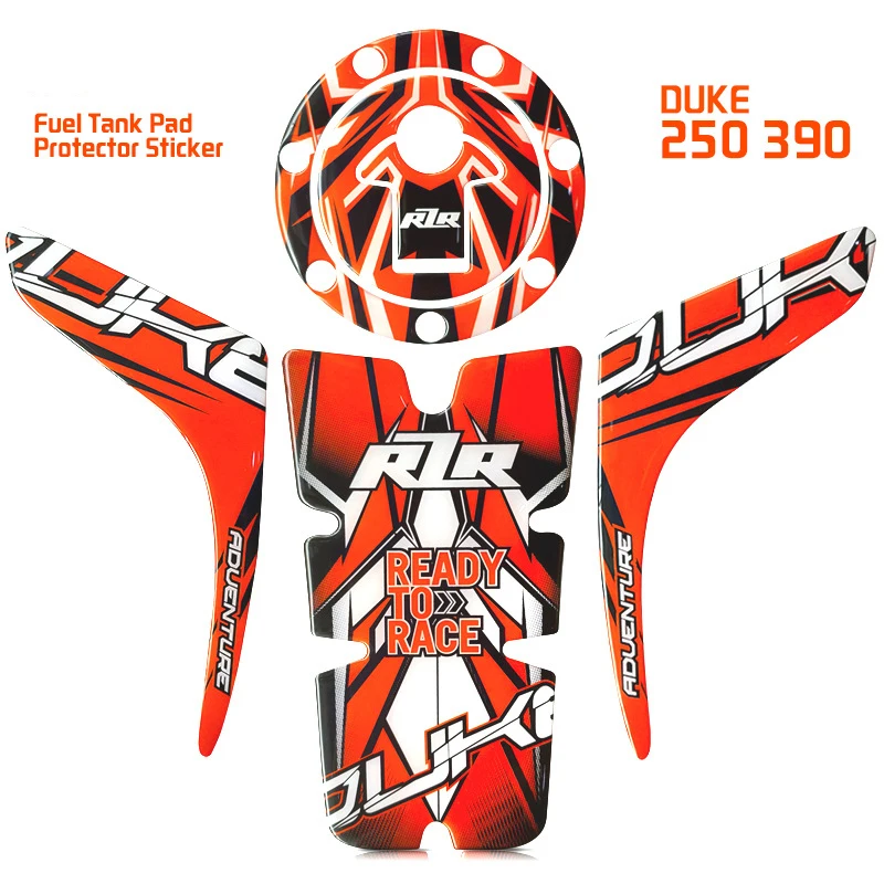 

For KTM Motorcycle Modification Duke390 Fishbone Sticker Duke250 Fuel Tank Sticker 2017-2021 motorcycle decorative decal sticker