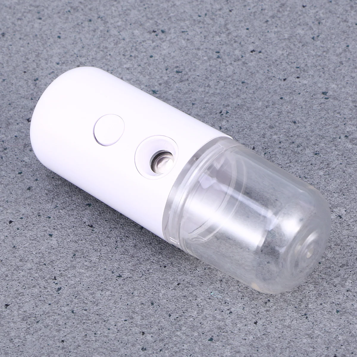 جهاز بخار الوجه الأبيض المحمول الصغير USB شحن تصميم عدم الانزلاق بخاخ الوجه الرطوبة العناية بالبشرة نانو ضباب برودة ترطيب أداة