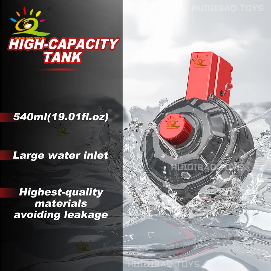 HUIQIBAO 2025 التلقائي الكهربائية UMP45 رشاش المياه يقاتل لعبة الصيف المياه في الهواء الطلق الشاطئ حمام سباحة لعب الكبار الاطفال #2