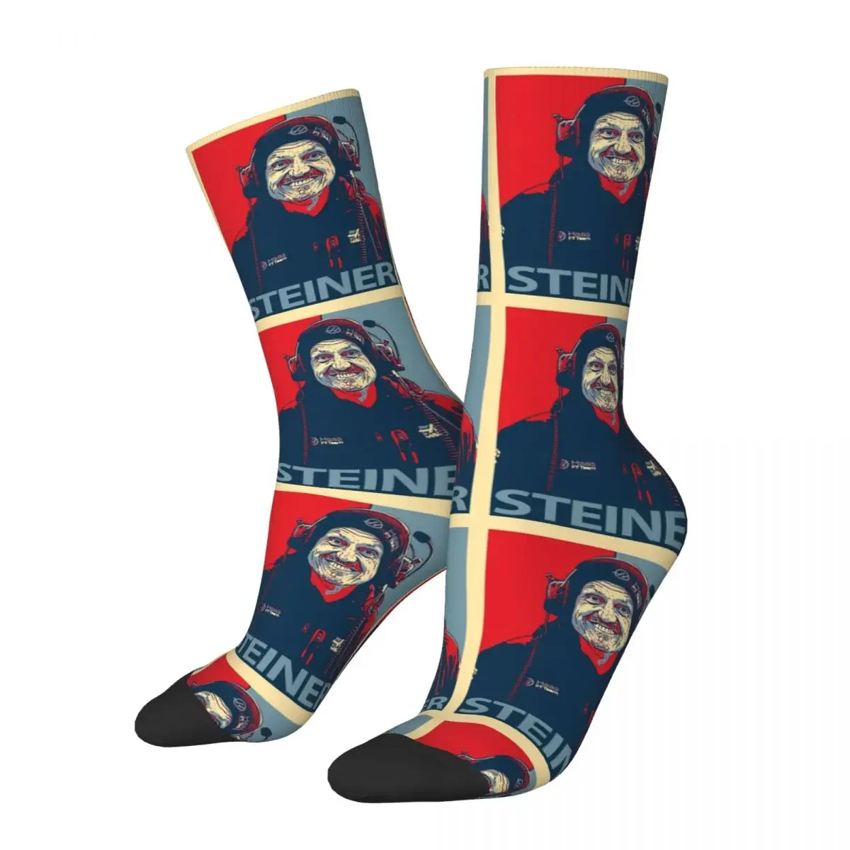 Guenther Steiner Design Theme Socks Product for Men Women Compression Dress Socks