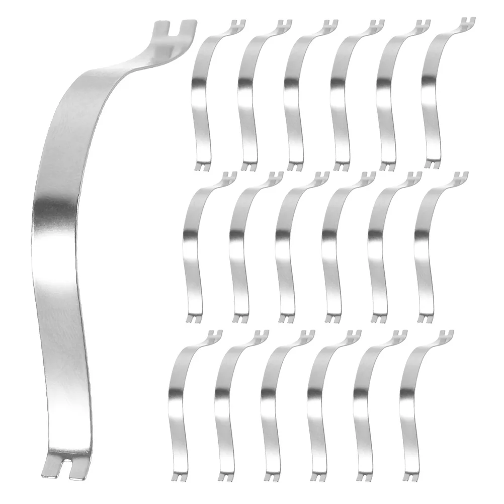 

100Pcs Aluminum Alloy Backing Clips Heavy Duty Metal Spring Clips for Picture Frame Hardware Framing Tools DIY Wall Art Hanging