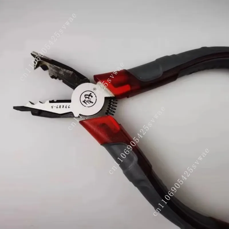 2020 مكونات الستائر الدوارة 4.5 ملم # 10 كماشة تجميع سلسلة خرز النيكل لا نهاية لها مع أداة القطع للانضمام ذو طيات #4