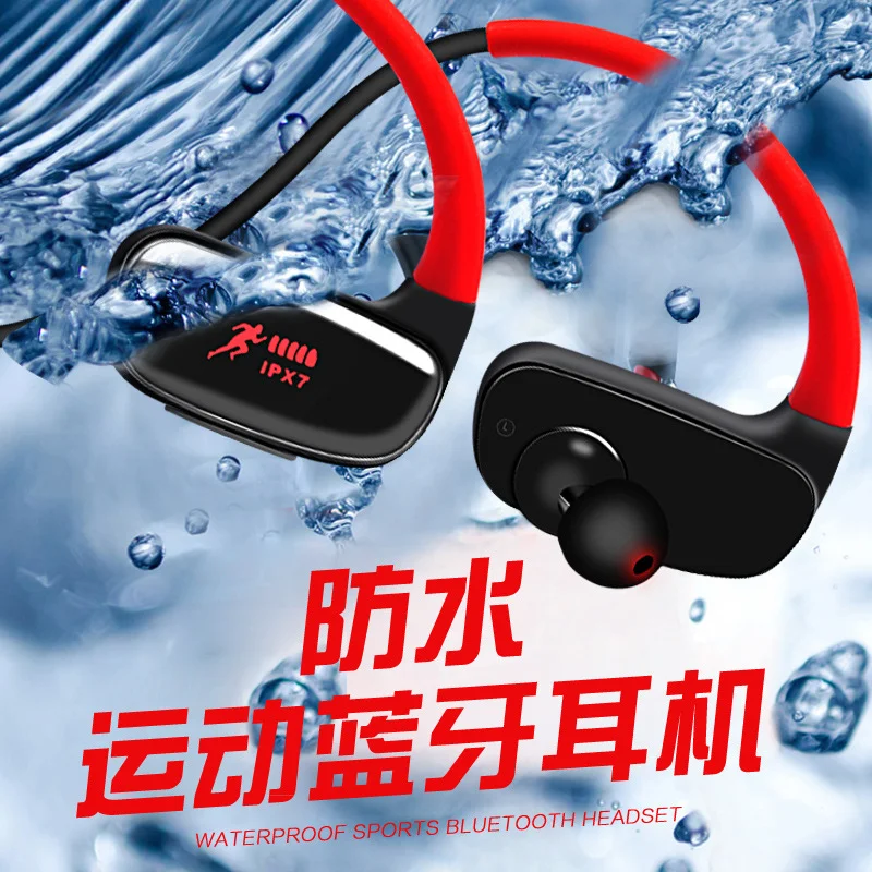 

IPX 7, водонепроницаемые спортивные Bluetooth-наушники с памятью 32 ГБ, MP3-повязка на голову, беспроводные стереонаушники, музыкальные наушники с открытым ухом