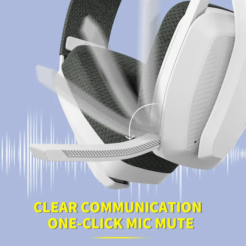 Fone de Ouvido Bluetooth Gamer Binnune BW06 Sem Fio 2.4GHz — foto 6
