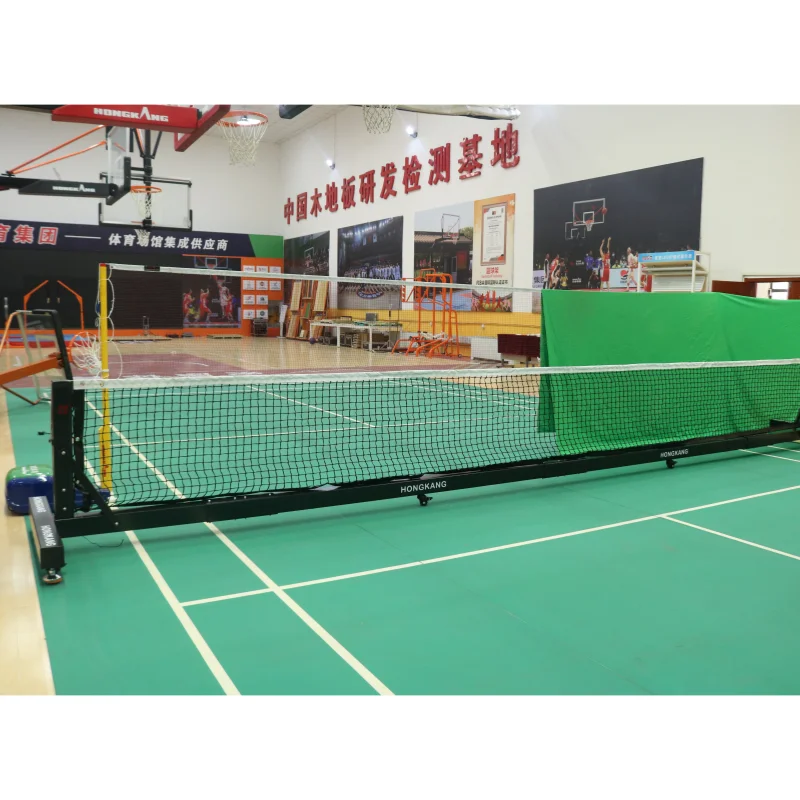 

Professional Aluminum Alloy Movable Pickleball Training Net Set Pickleball Net Post And Net System For Sale