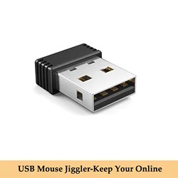 Bezprzewodowa mysz Jigglers Mover Niewykrywalny automatyczny port USB Shaker Wiggler do laptopa utrzymuje komputer w stanie czuwania ruchu myszy