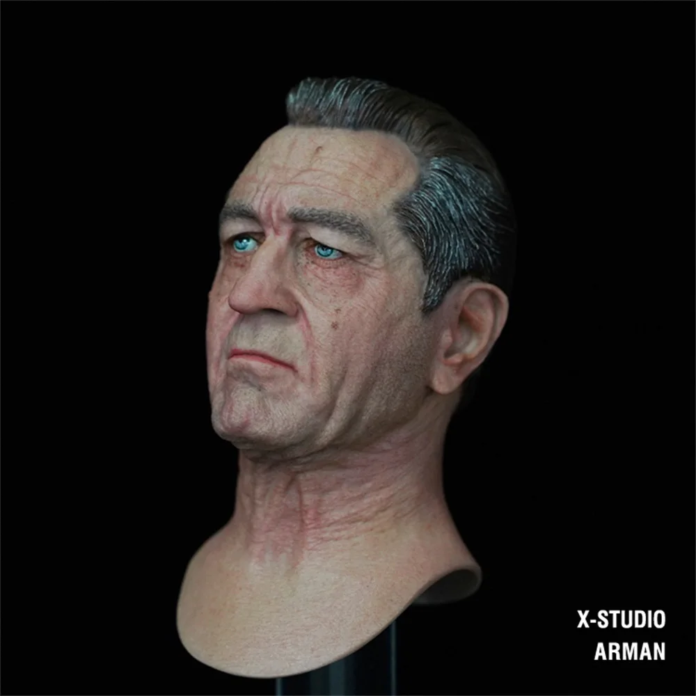 Bestseller 1/6 Ręcznie Malowany Robert De Niro I Heard You Paint Houses Męska Rzeźba głowy Rzeźba dla 12-calowej figurki akcji PH TBL
