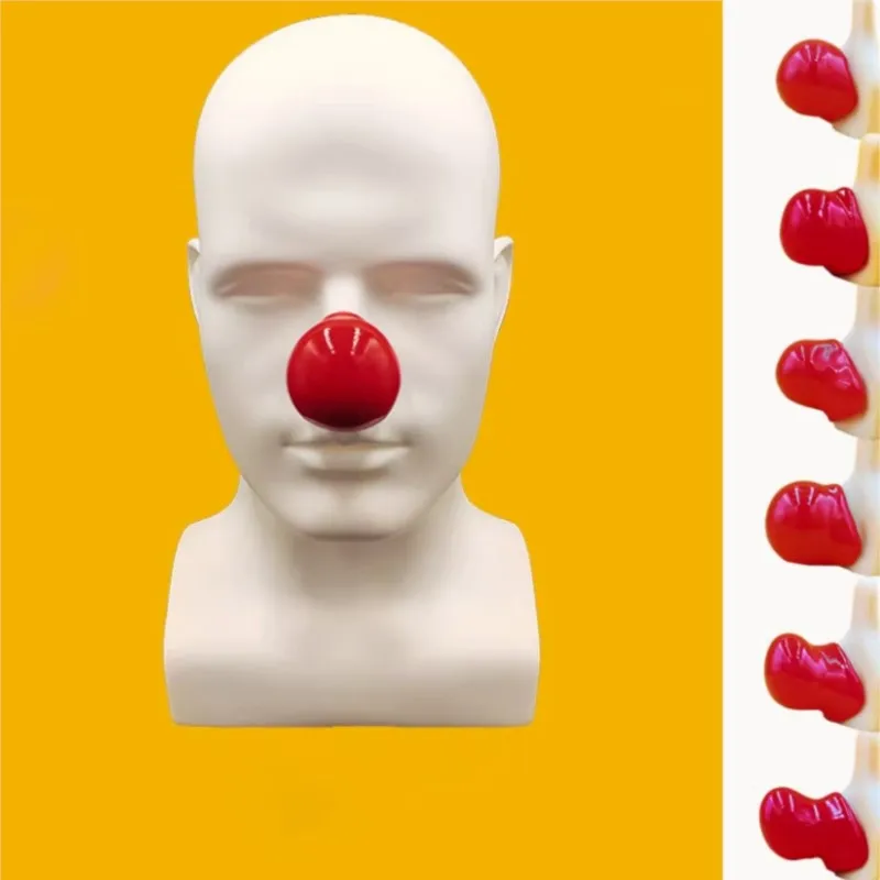 

Halloween Clown Nose Professional Stage Performance Prop Cosplay Red Nose Various Styles