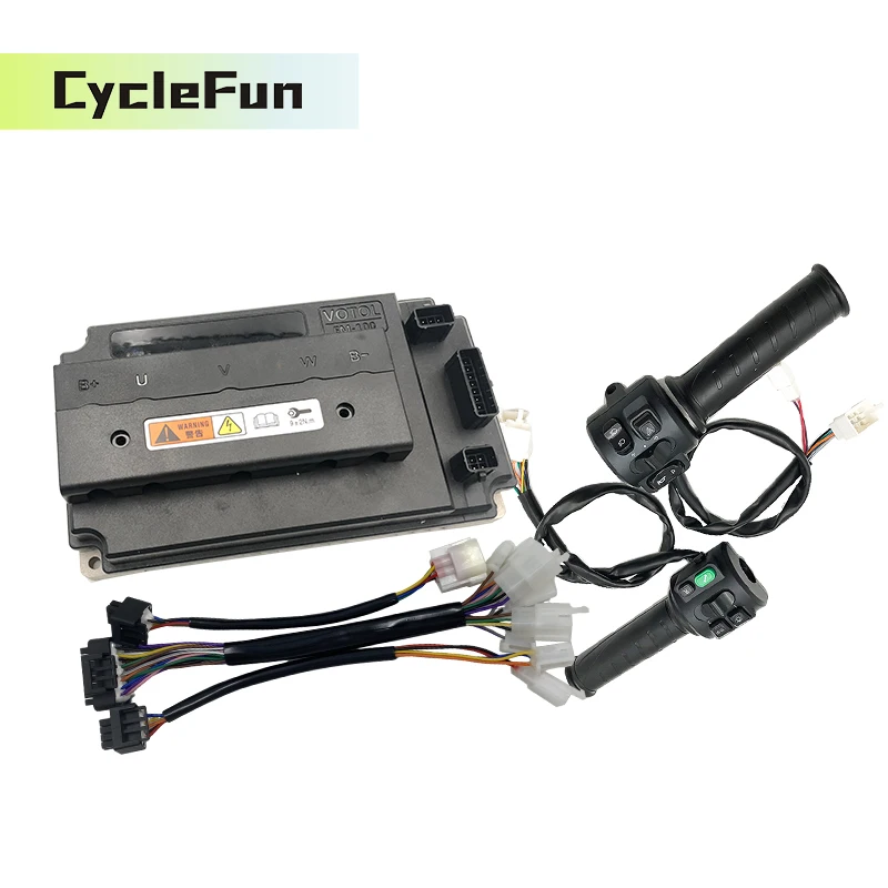 

Votol EM100 Boost 120A Controller with T08 Combination Switch for E-Scooter Hub Motor or Mid Drive Motor