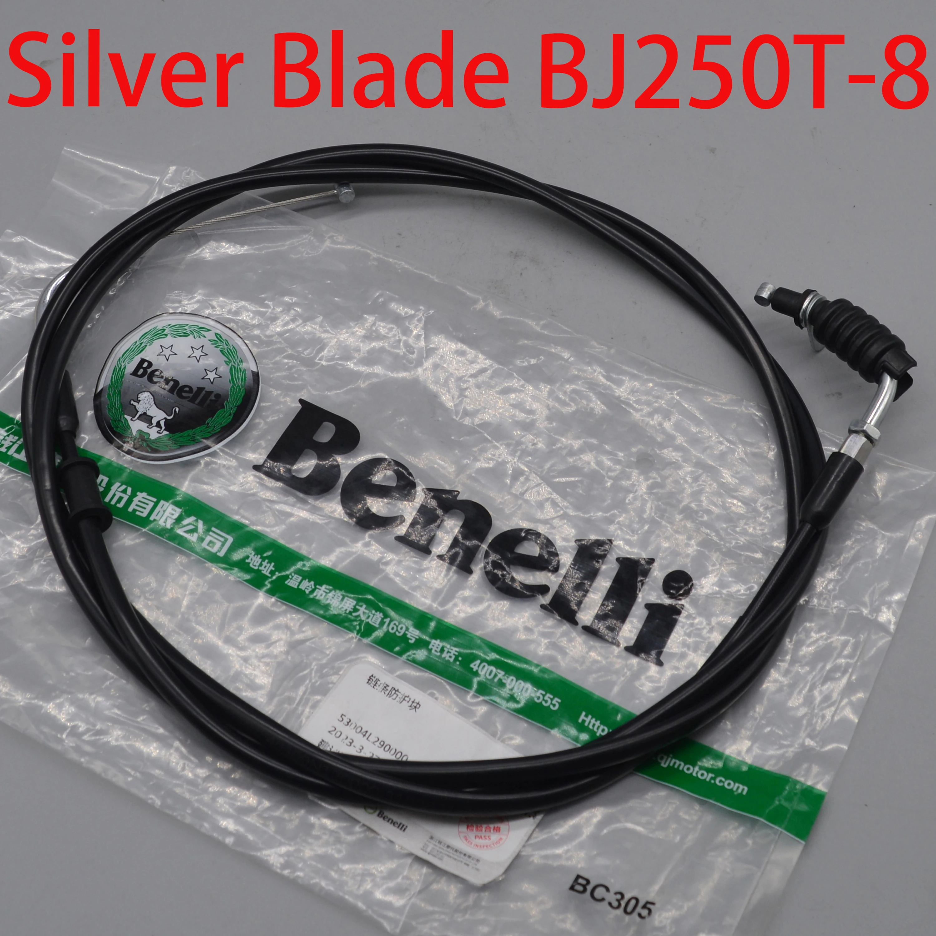Cable de Acelerador para Carburador para QJIANG Keeway Benelli Silverblade Silver Blade 250cc Scooter BJ250T-8 Zafferano 250
