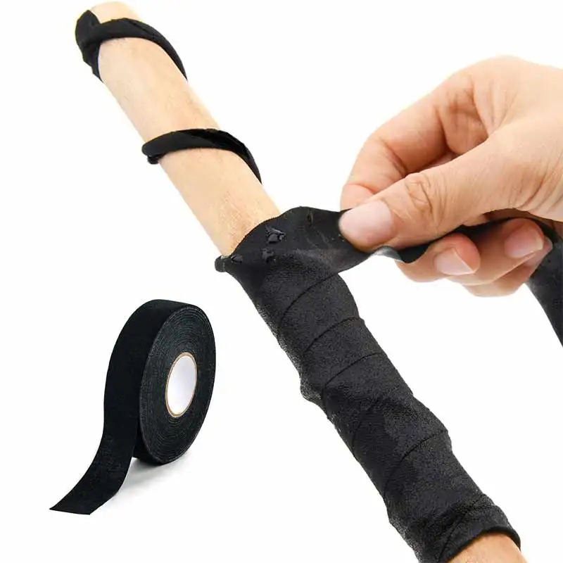 1 rollo de cinta de hockey, cinta adhesiva fuerte para Goon, cinta de tela multiusos de 2,5 cm x 25 m por rollo, cinta de palo de hockey para deportes