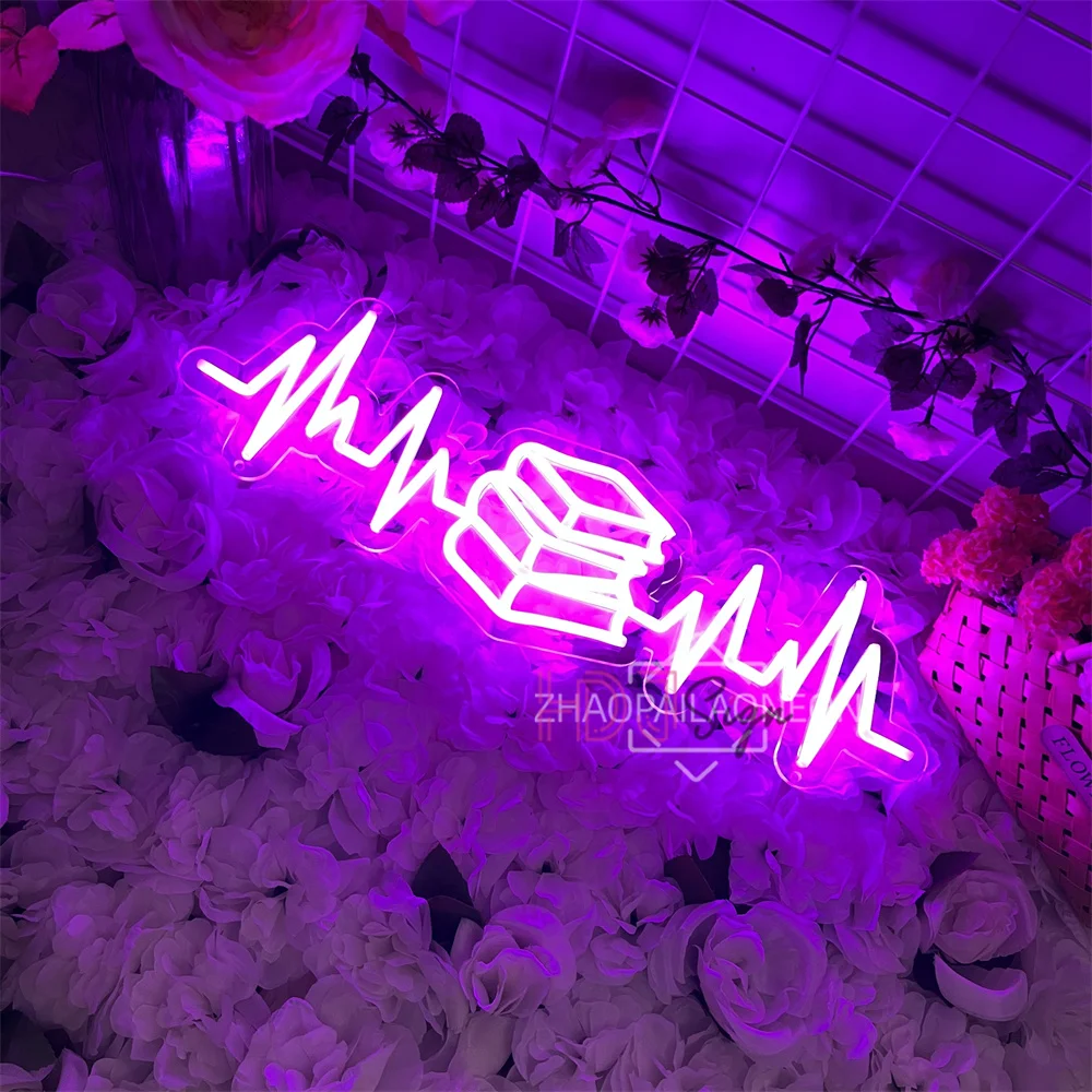 Libro Insegna al neon Libreria Casa Appeso a parete a LED Art Room Decor Biblioteca Luci notturne al neon a LED Decorazione camera da letto USB Insegne al neon