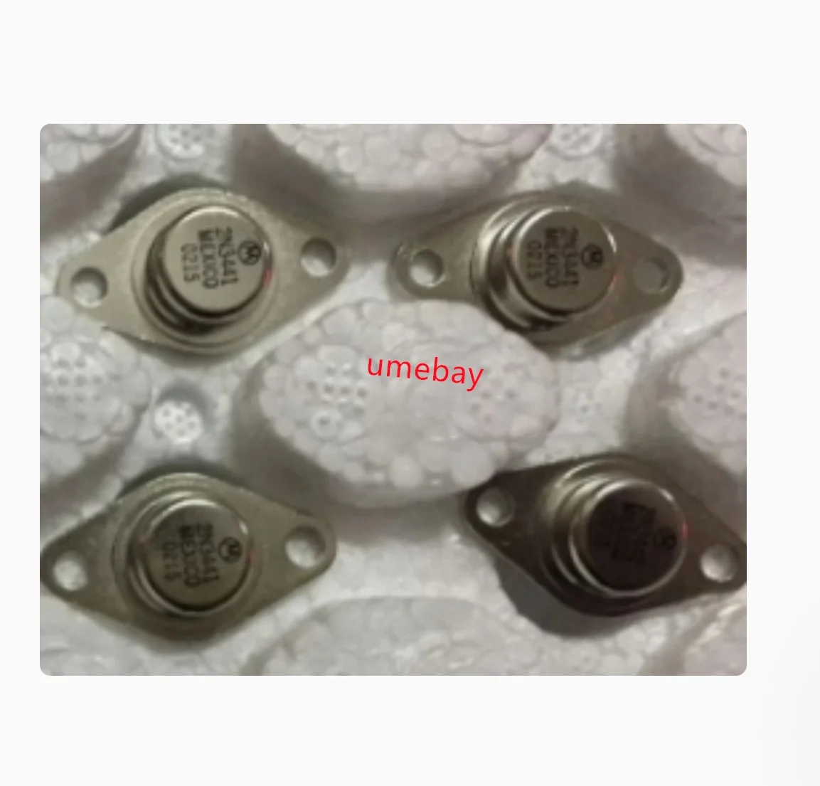 

5 pieces, 2N3441 2N3741 2N3585 2N3741 2N3566 2N3567 2N5135 2N5038 2N5039 2N5114 2N5115 2N5116 2N526 ASY25 ASY26 ASY27