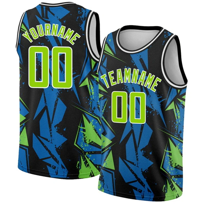 

Custom Name Colorful Vintage Basketball Jersey T Shirt Breathable Drop Shipping 3DPrint Summer Casual Tank Tops Vest Sleeveless