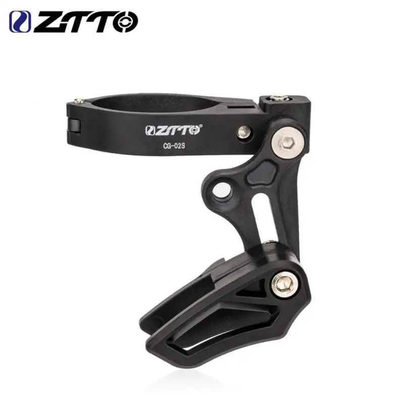 ZTTO Bicycle Chain Guide Stabilizer 31.8 34.9mm Clamp Mount Anti Chain Drop MTB Gravel Bike 1XSystem Chain Frame Protector Cover