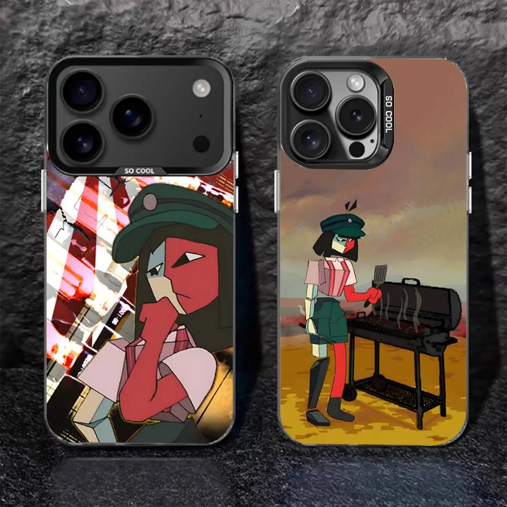 

ENA Dream BBQ GAME Phone Case For iPhone 17,16,15,14,13,12,11,Pro,Max,Plus,Black Matte Shockproof Cover