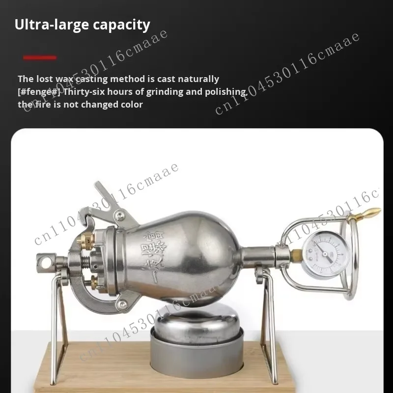 Stainless steel mini popcorn machine old-fashioned small hand popcorn machine small manual popcorn machine