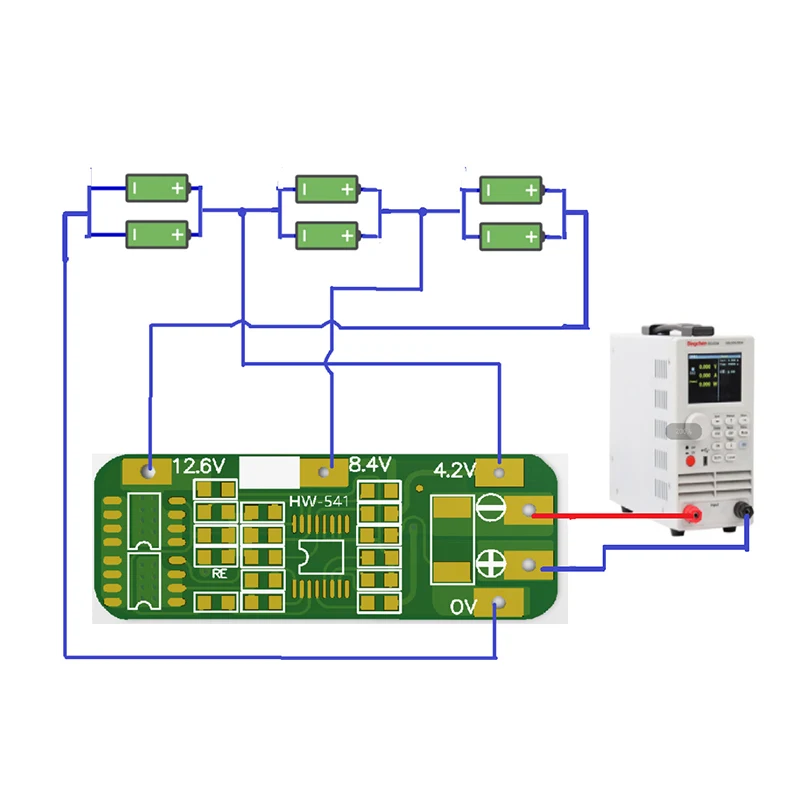 BMS 3S 5A 12.6V 18650 26650 Li-ion Lithium Charger Protection Board Battery Charger PCB Overcharge Protection For Drill Motor