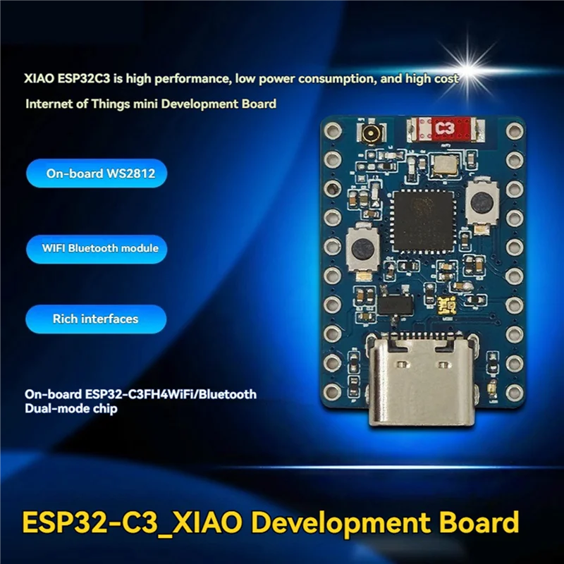 B04C-2X ESP32-C3-XIAO مجلس التنمية ESP32 لوحة تطوير صغيرة واي فاي بلوتوث WS2812 ESP32-C3FH4 مجلس التنمية #2