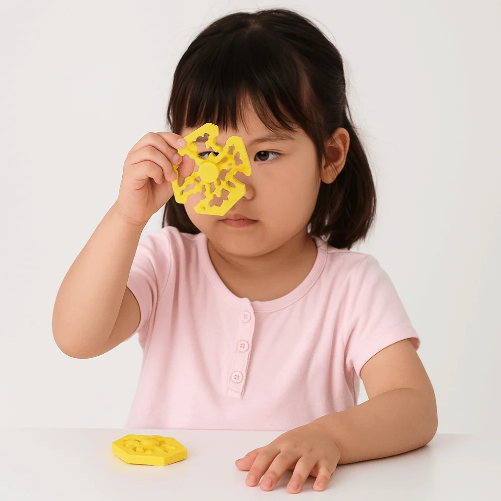 Jouets du bout des doigts gyroscope de Bifurcation de précision taille Variable Gyroscope Bistable rotatif Mini Gyroscope du bout des doigts Stable cadeaux pour enfants