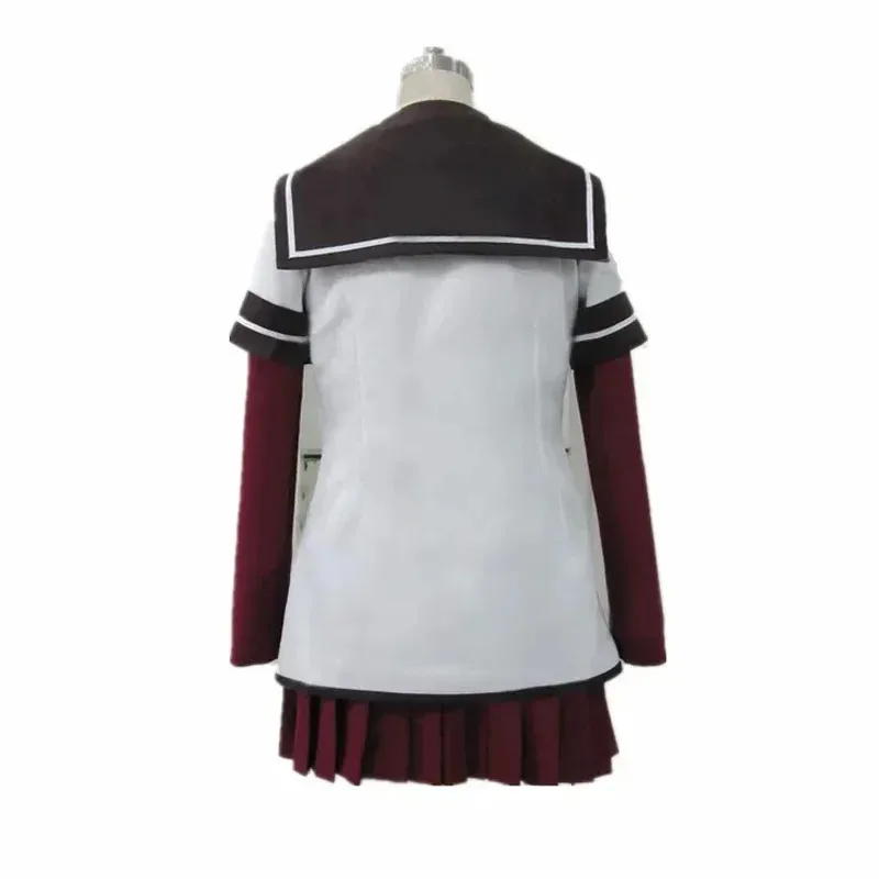 FC6New  Yuru yuri School Uniforms Toshinou Kyouko Cosplay T-shirt Summer Anime Cotton Short Sleeve Tees@FC8！