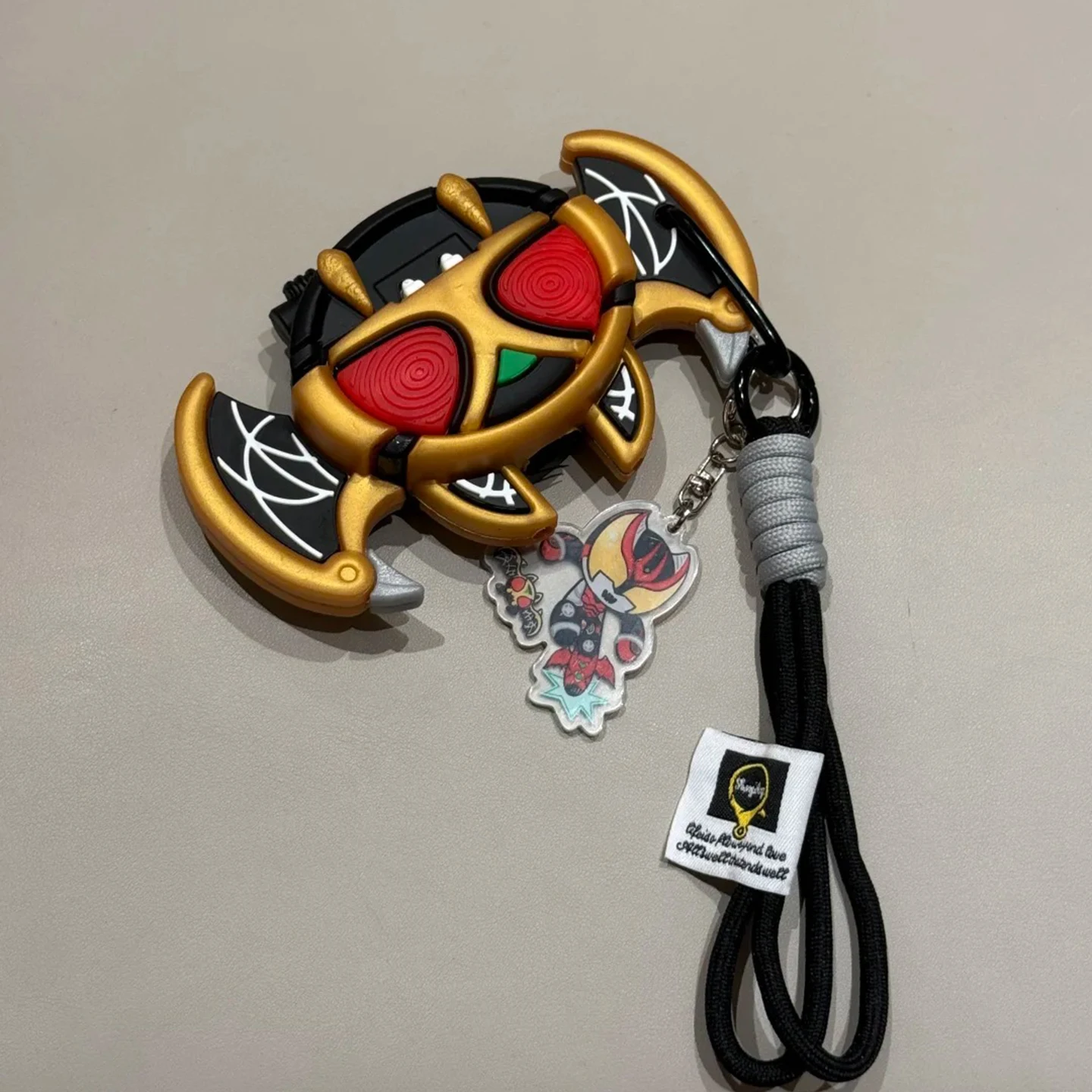 

Аниме Kamen Rider Kiva Bat подходит для Airpods 1/2/4 чехол для наушников защитный чехол ночник силиконовый чехол для наушников с защитой от падения