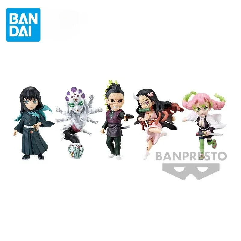 Bandai-Genuine WCF Demon Slayer Figuras de Ação Anime, Vol.12, Zohkuten Tokitou Muichirou Kamado Tanjirou, Brinquedos para Meninos, Presente Infantil