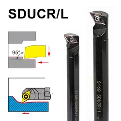 MZG 16mm 20mm 25mm S16Q-SDUCR07 CNC Drehen Schraube Drehmaschine Cutter Bar Loch Verarbeitung Eingespannt Interne Langweilig Werkzeug