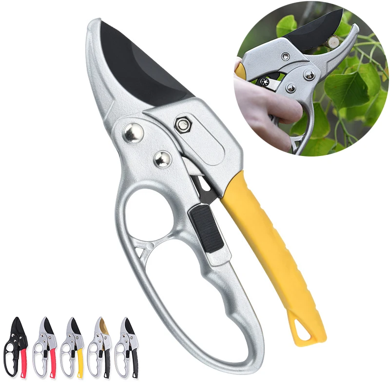 

1Pc High Carbon Steel Garden Pruning Shears Cutter Gardening Plant Floral Scissor Multifunction Branch Pruner Trimmer Tools