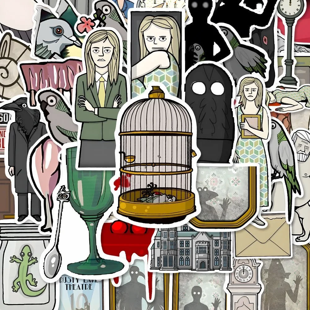 

60/120 шт., наклейки с изображением ржавого озера, граффити «иржавое озеро», чехол для телефона «сделай сам», крутая наклейка для ноутбука, скрапбукинга