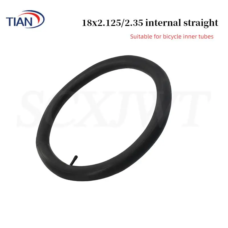 High-Quality 18x2.125/2.35 New Straight Mouth Inner Tube, Compatible with Children's Bicycles, Folding Bikes & Small Scooters