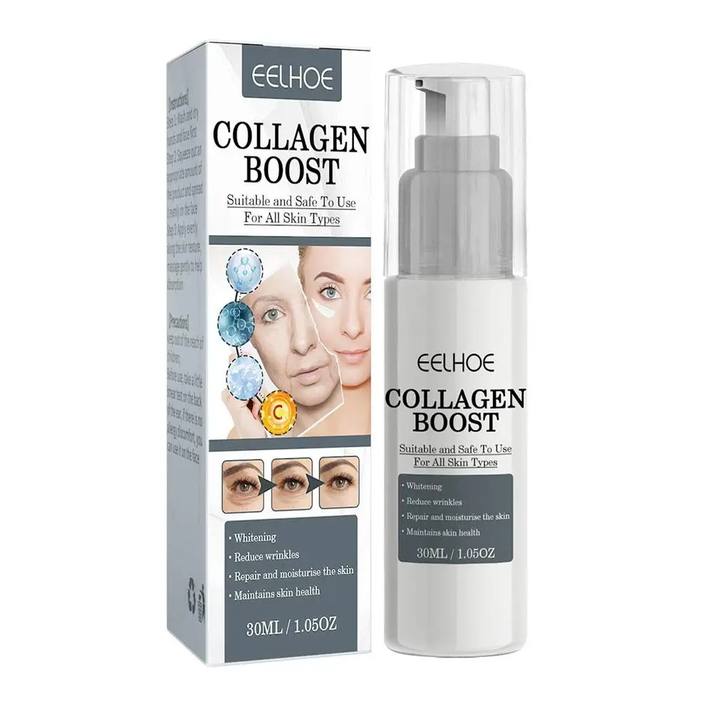 Collageen Boost Anti-Aging Serum Dark Spot Corrector Rimpel Gezicht Bleke Vlek Donkere Vlek Verwijderen Serum Hydraterende Huidverzorging