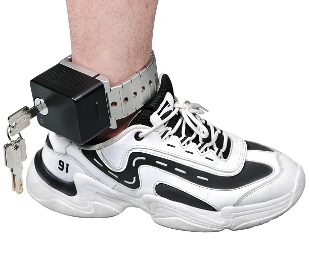 GPS Tracker Prisoner Anti-tamper Alarm GPS tracker Real-Time Tracking Long Standby Ankle GPS Locator