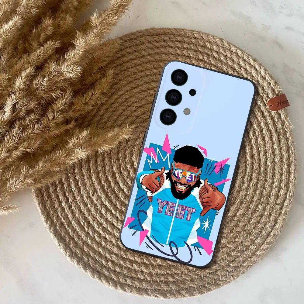 Чехол для телефона J-Jey Uso YEET для Samsung S25, S24, S21, S22, S23, S30, Ultra, S20, Plus, Fe, Lite, Note, 10,9,5G, черный чехол