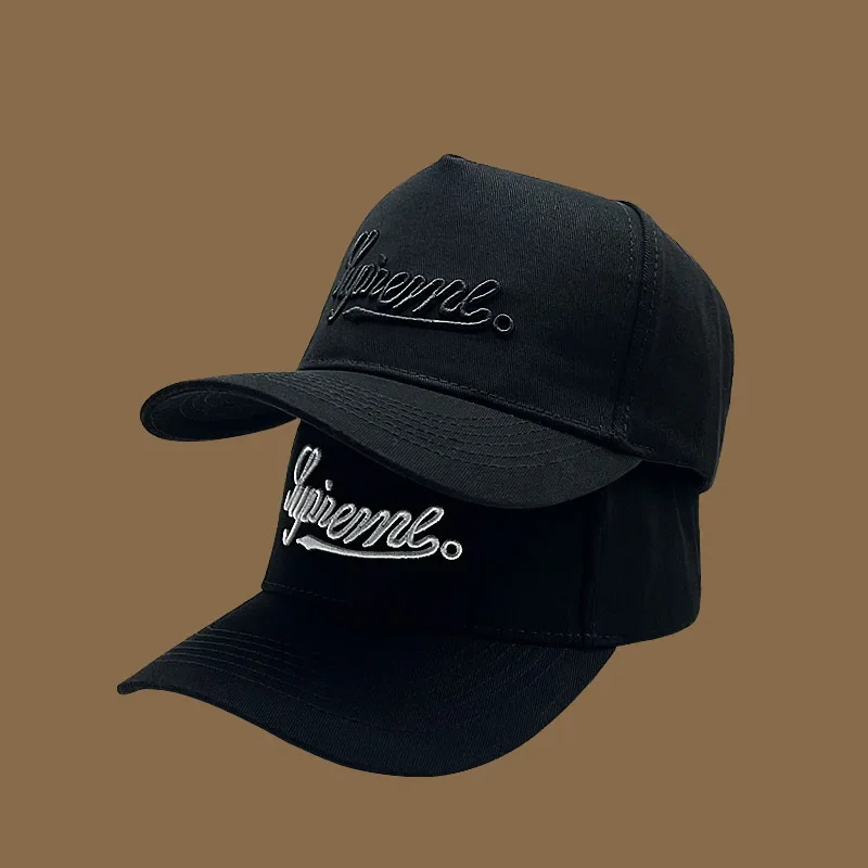 Baseballkappen für Männer und Frauen mit großem Kopf, XXL, Übergröße, hohe Krone, verstellbar, einfarbig, solide Snapback-Hüte, 56–60 cm, 60–65 cm – Detail 3
