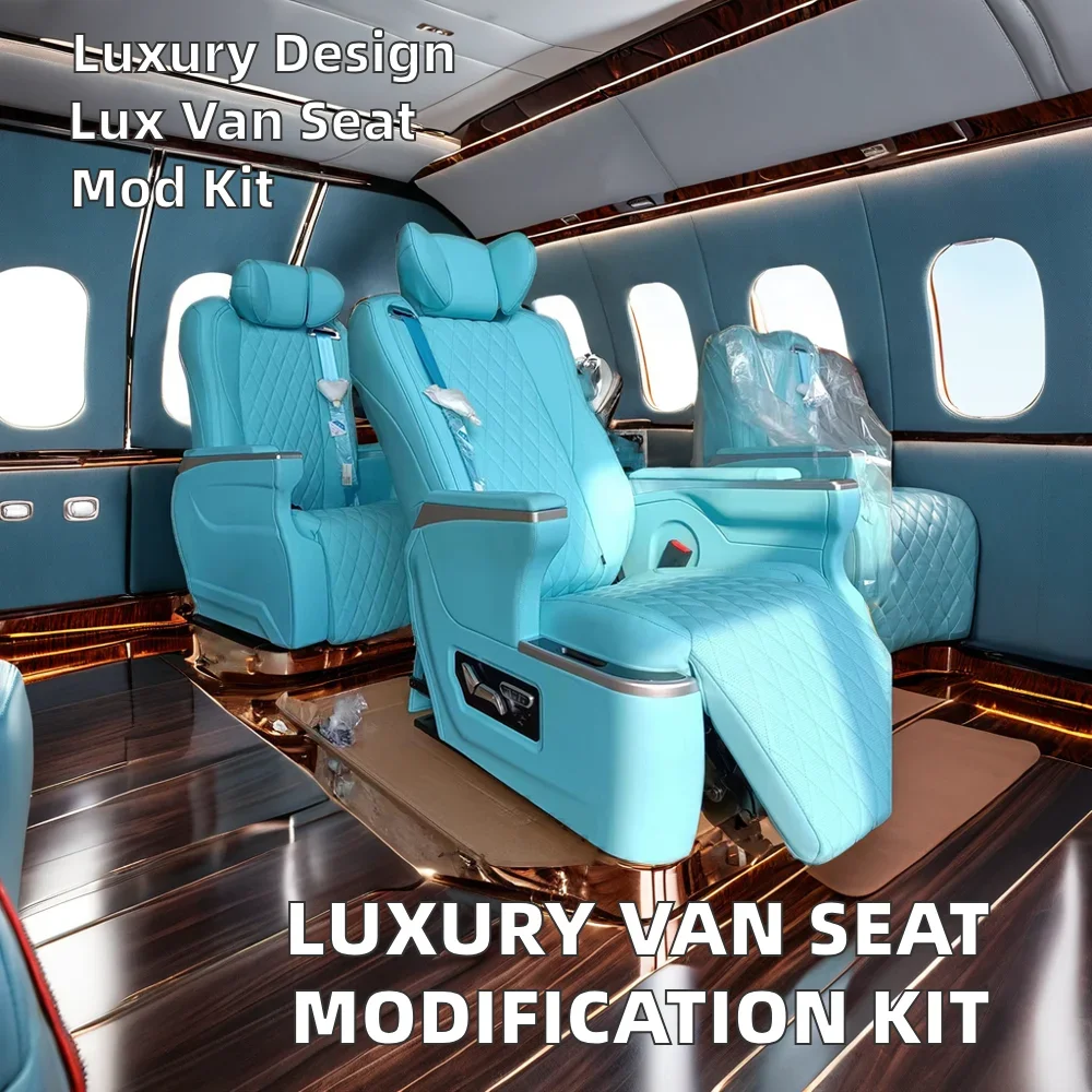 High-End Luxury Entertainment Seat Upgrade Kits Custom Modified Bus Van Ship Interior Factory Hot Sale New Marine Supplies