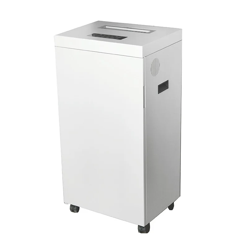 Commercial Grade Paper Shredder with Metal Casing - Confidential Document Destroyer for Business Office